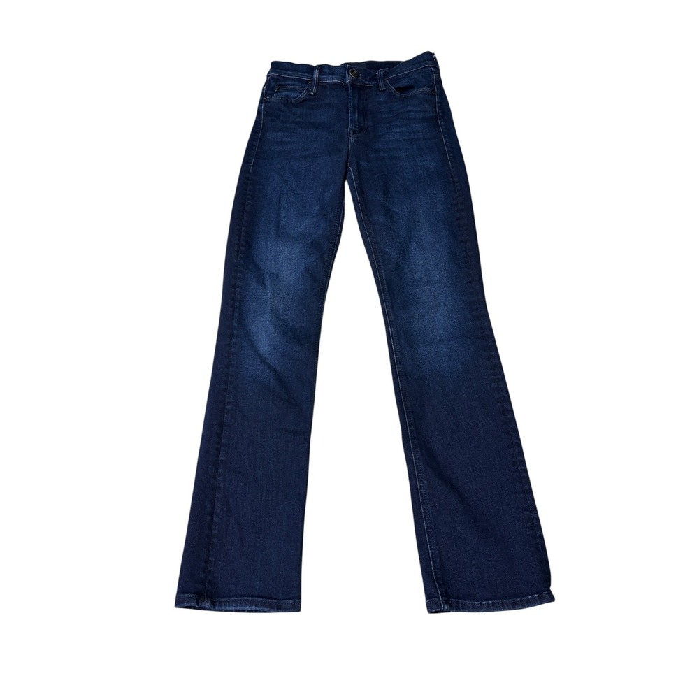 MOTHER The Mid Rise Dazzler Ankle Jeans Now Or Never Dark Blue 25X28 Made USA